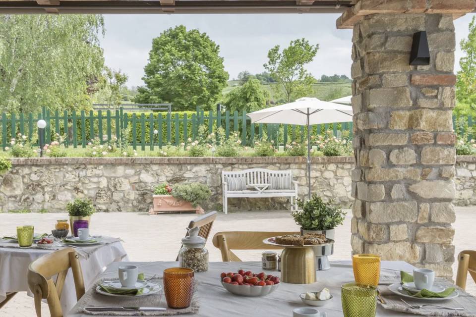 La colazione degli sposi