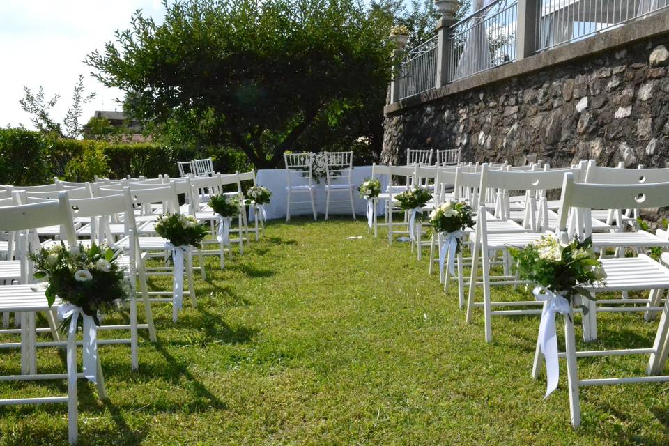 Matrimonio in villa