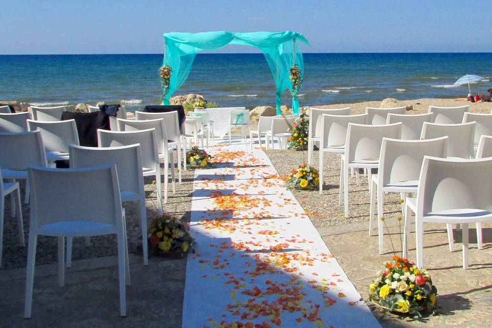 Beach wedding