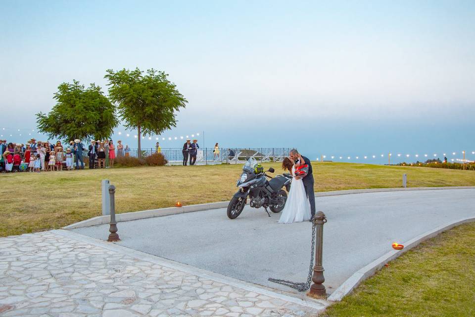 L'arrivo degli Sposi