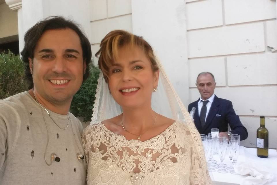 Foto di rito sposa