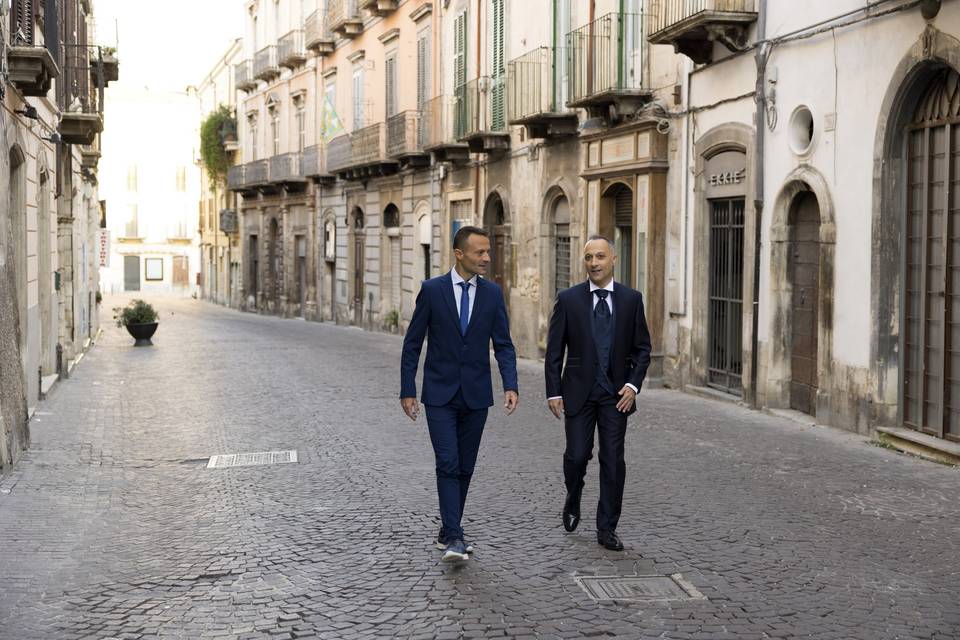 Sulmona alle 8 di mattina