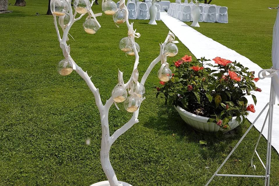 Matrimonio civile in villa