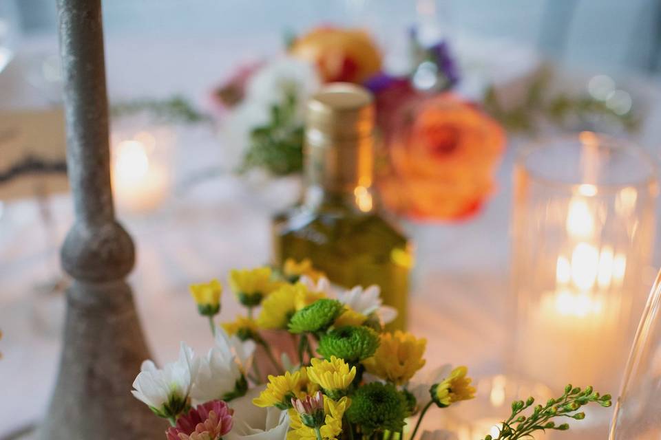 Mise en place matrimonio