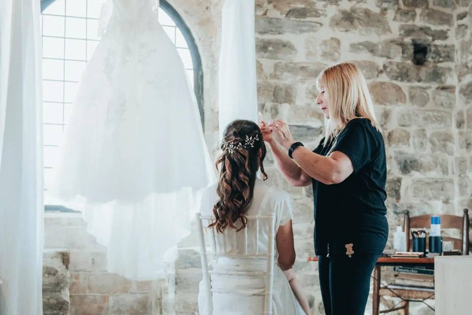 Acconcoatura sposa