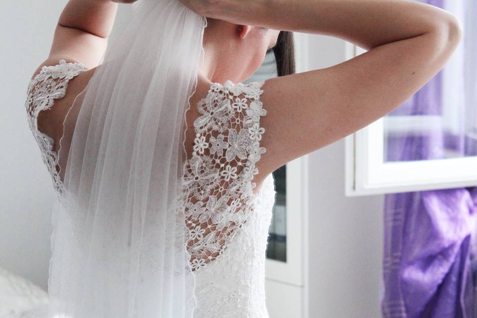 Preparazione sposa