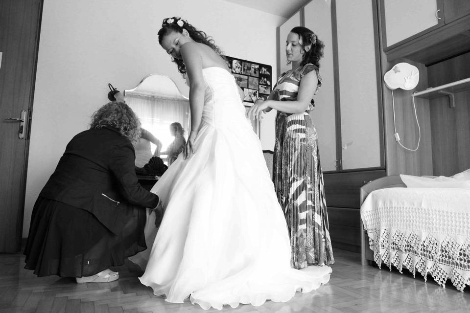 La preparazione della sposa