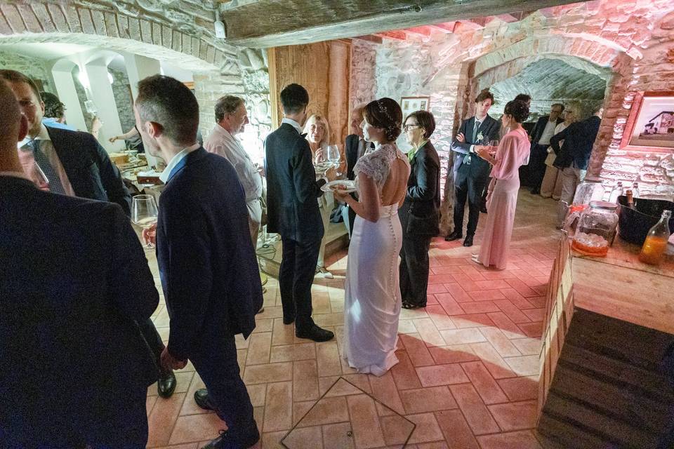 Open bar in taverna