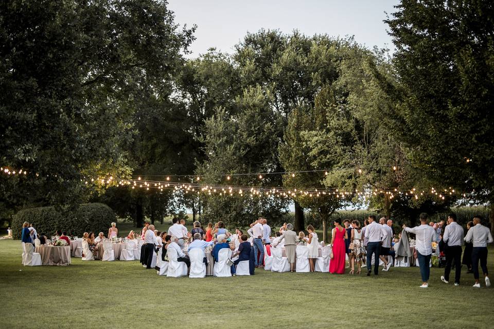 Cena nel parco