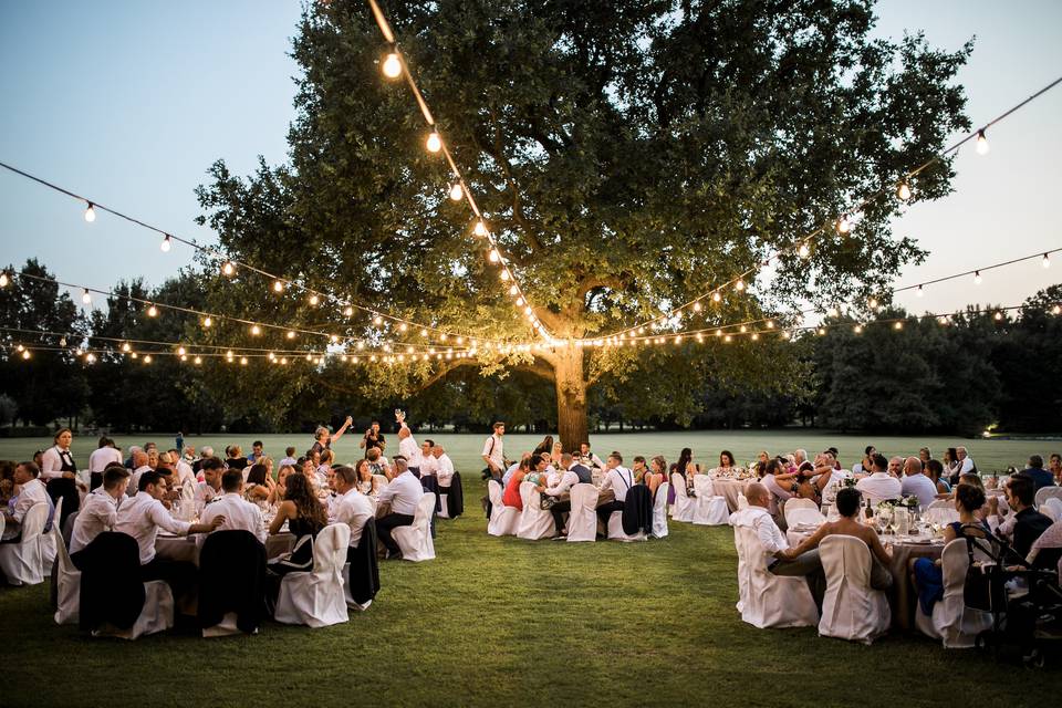 Cena nel parco