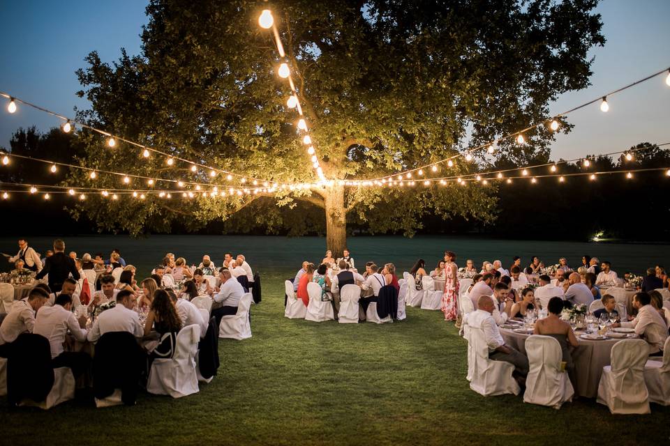 Cena nel parco