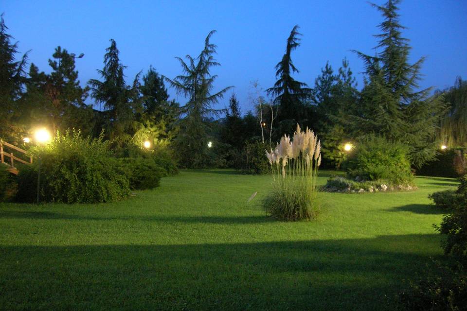 Parco in notturno