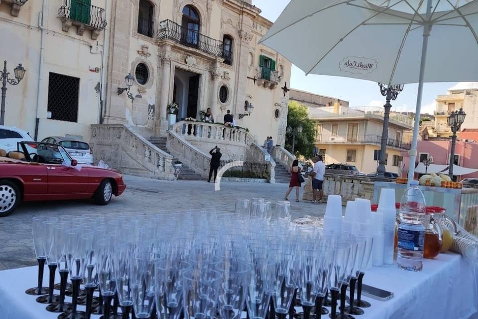 Prosecco per gli invitati