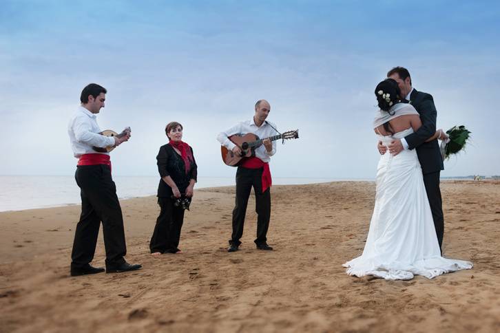 Serenata in riva al mare