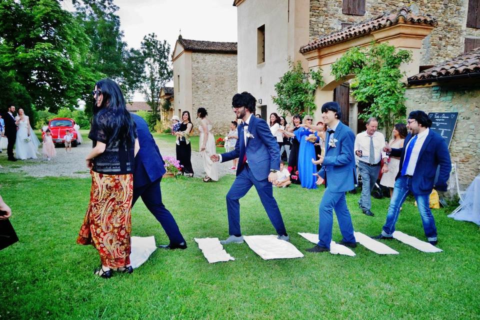 Beatles in attesa della sposa