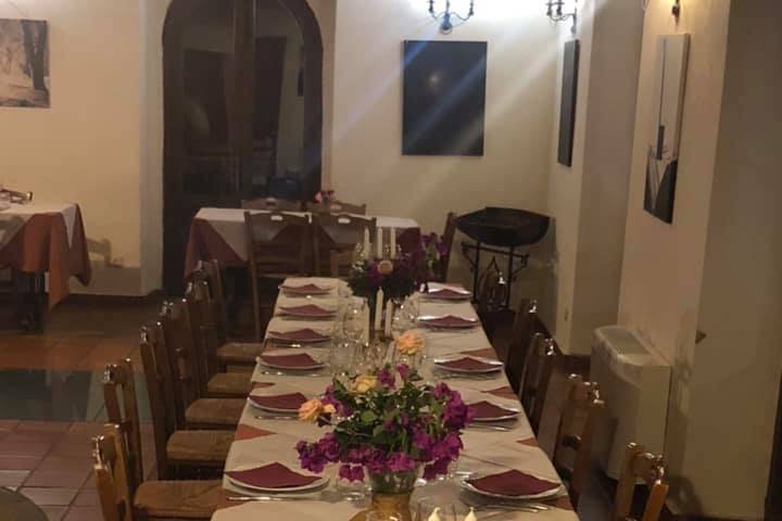 Il ristorante, sala superiore