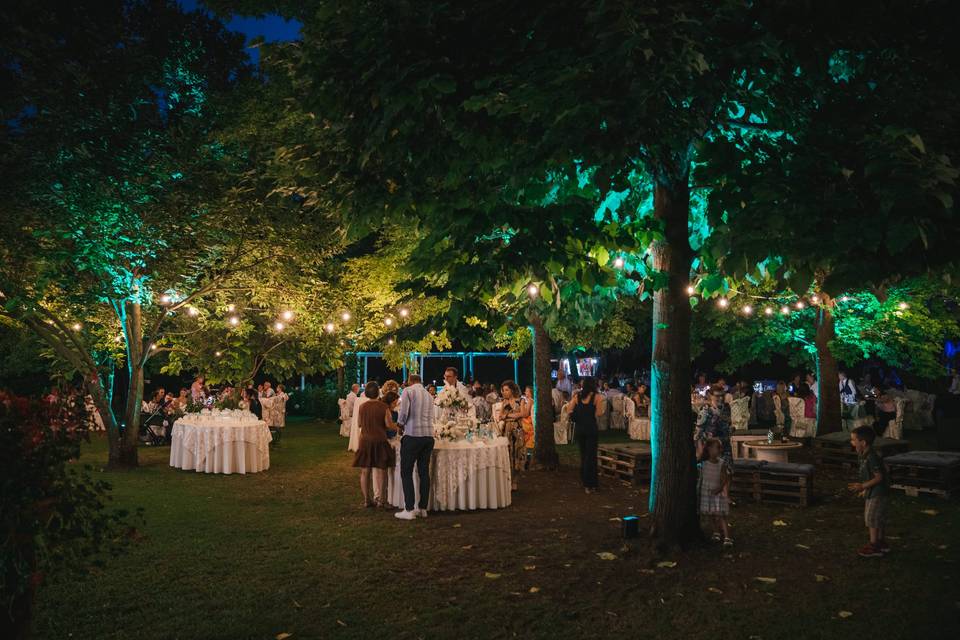 Cena nel parco