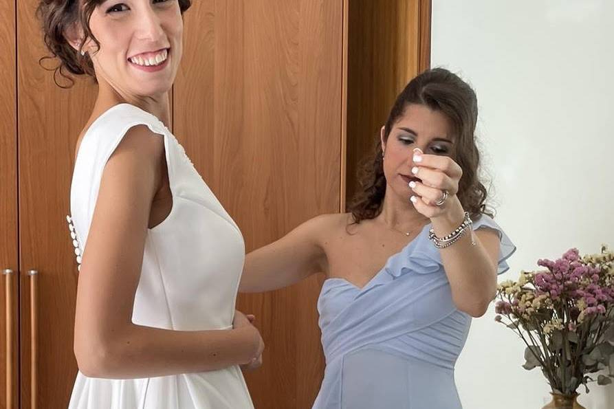 Preparazione sposa