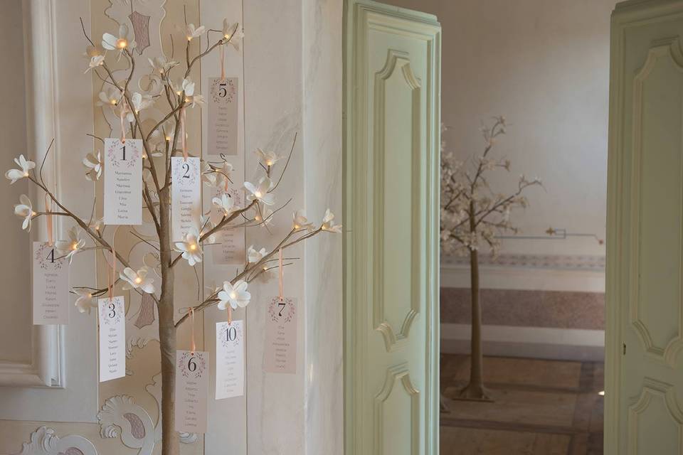 Il giardino fiorito delle spose