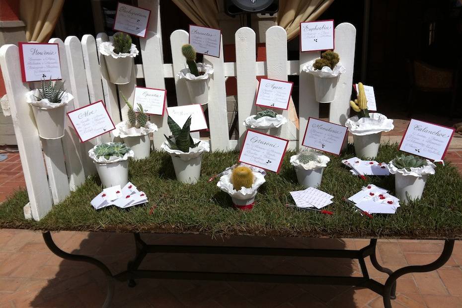 Il giardino fiorito delle spose