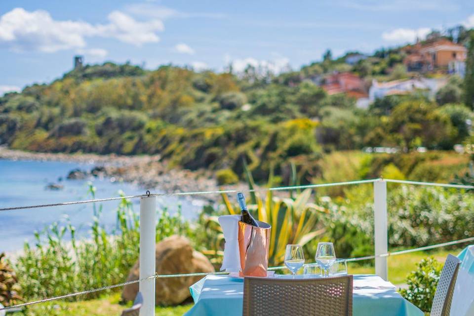 La natura fronte mare