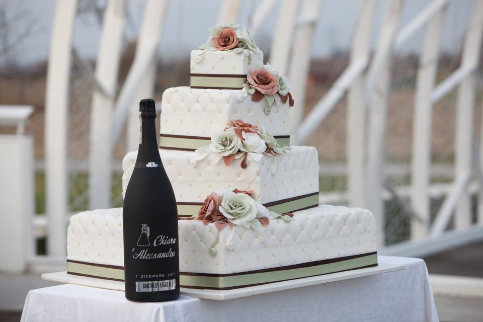 La wedding cake