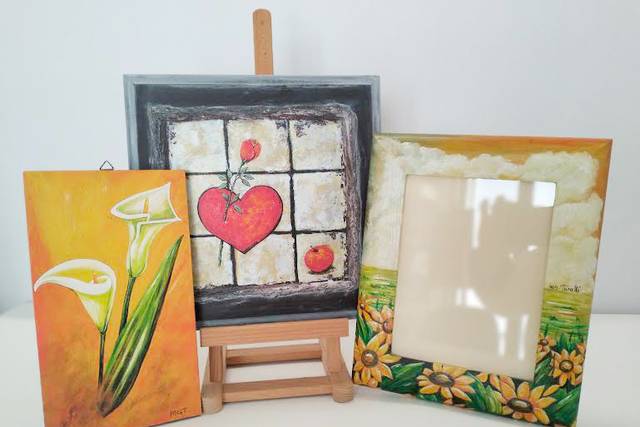 Stampe su tav. e cornici dip.