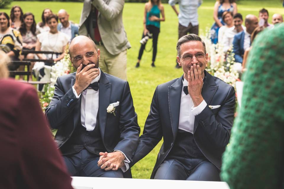 Matrimonio gay arcobaleno