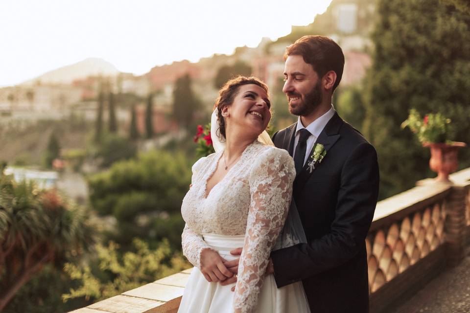 Matrimonio Taormina villa