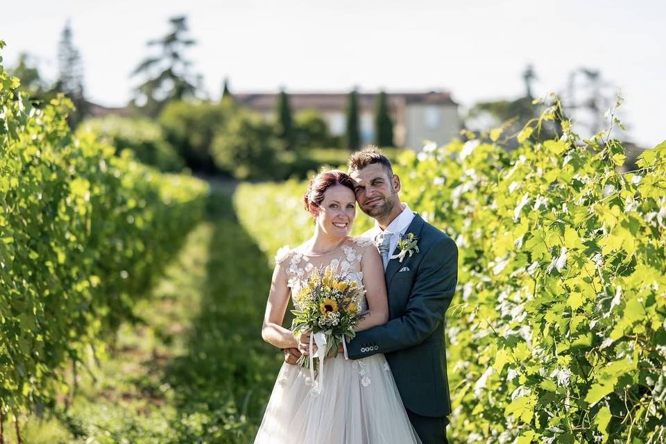 Tra i vigneti...