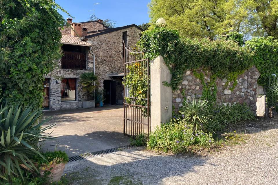 Cortile per aperitivo