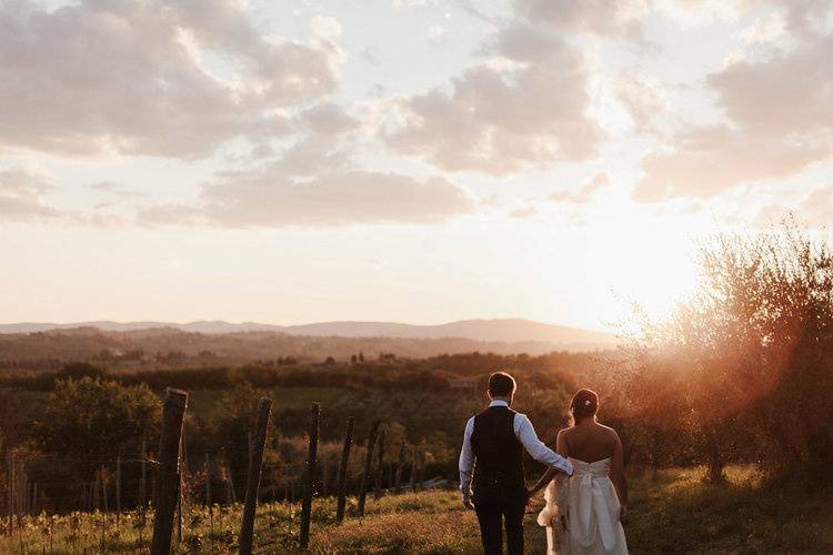 Tuscany sunset