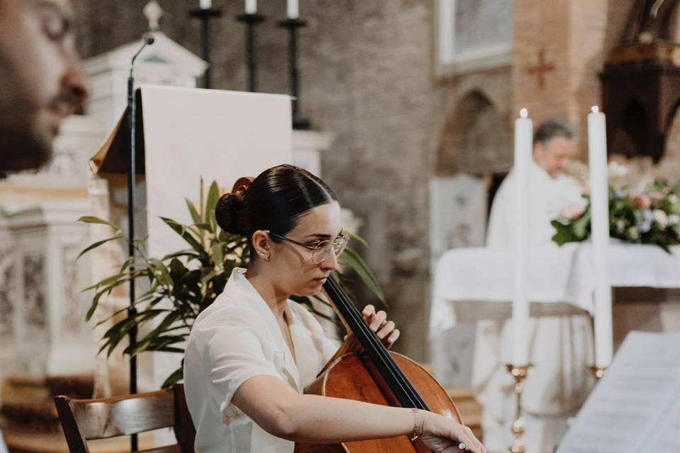 Piano  violoncello musica
