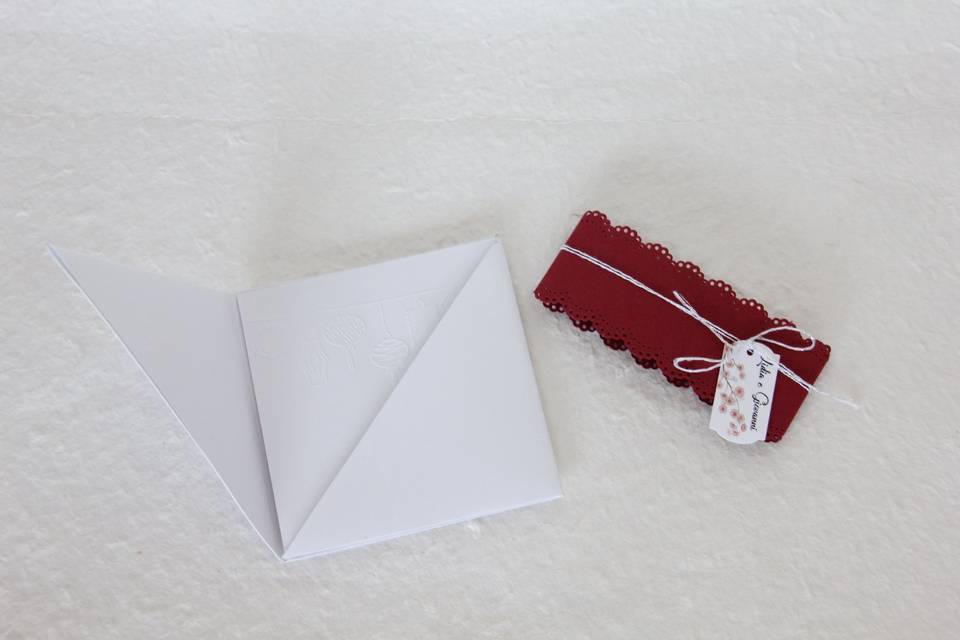 Partecipazione origami Sara