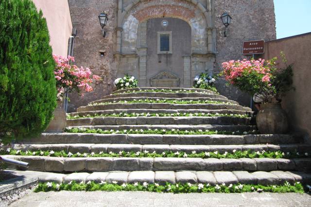 Decorazione scalinata