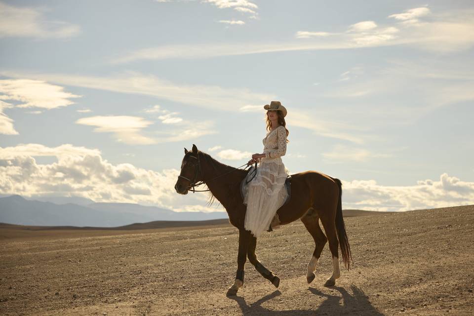 Sposa bohemienne