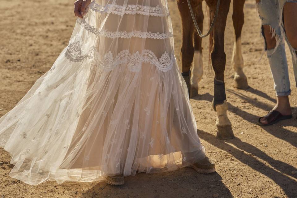 Sposa bohemienne