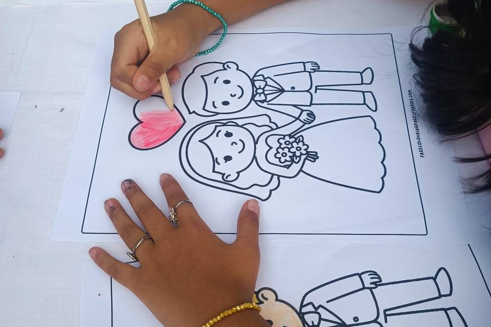 Disegno sposi