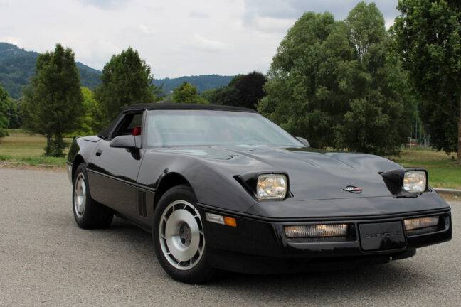 Corvette c4 cabrio – anno 1987