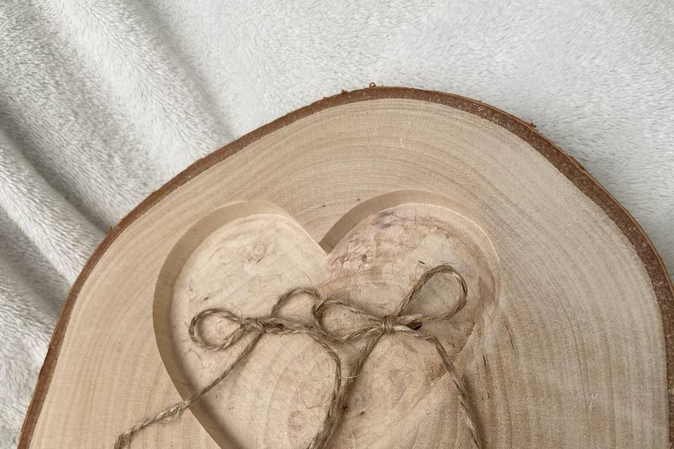 Portafedi legno di betulla