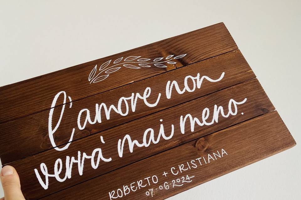 Quadro idea regalo