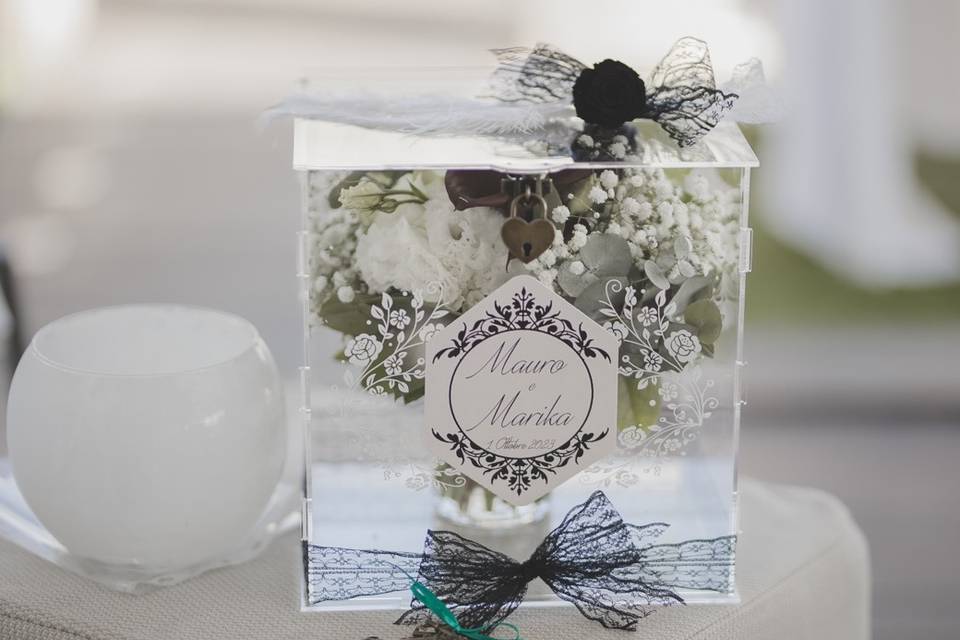 Box porta bouquet