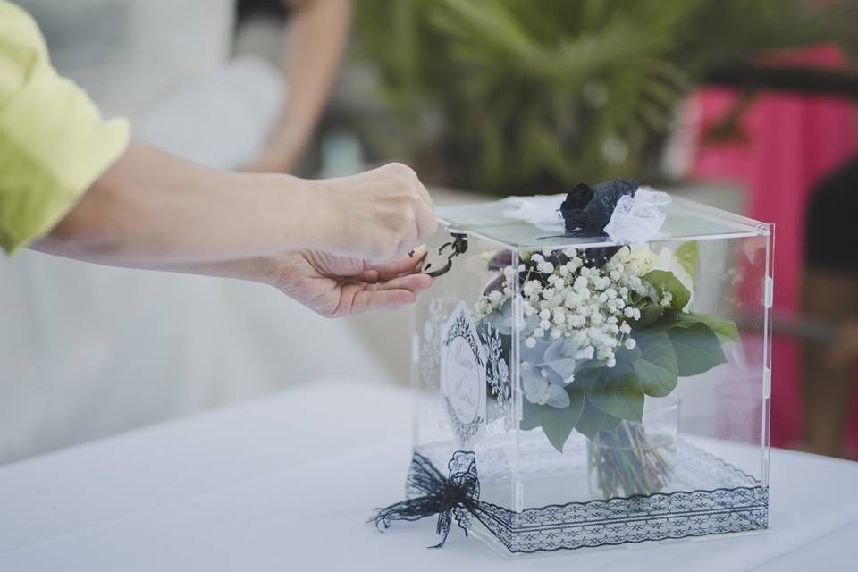 Box porta bouquet