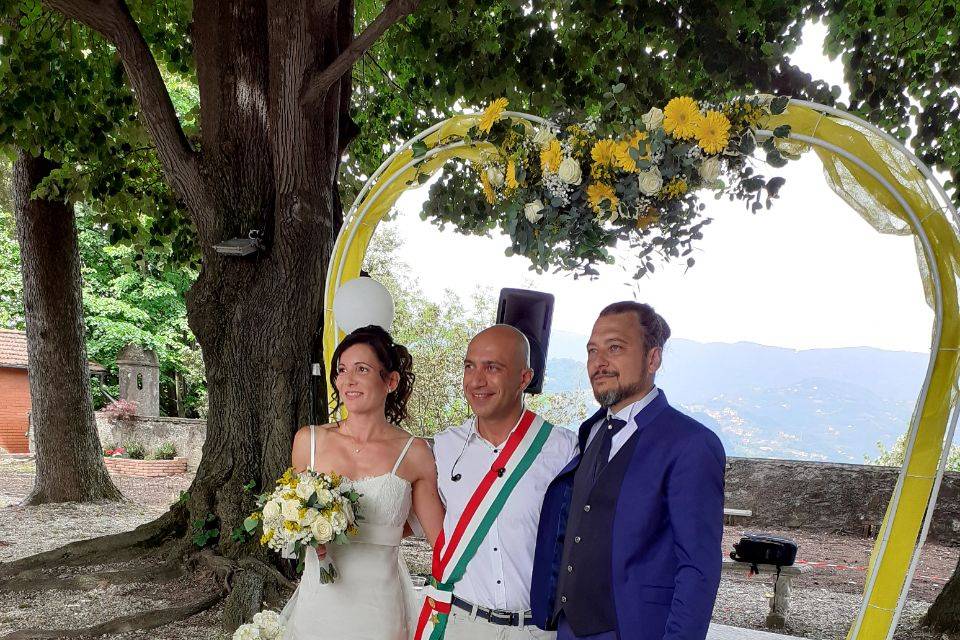 Chiara & Dario e il celebrante