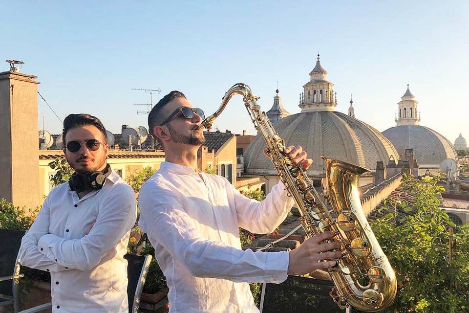 sassofonista per matrimonio
