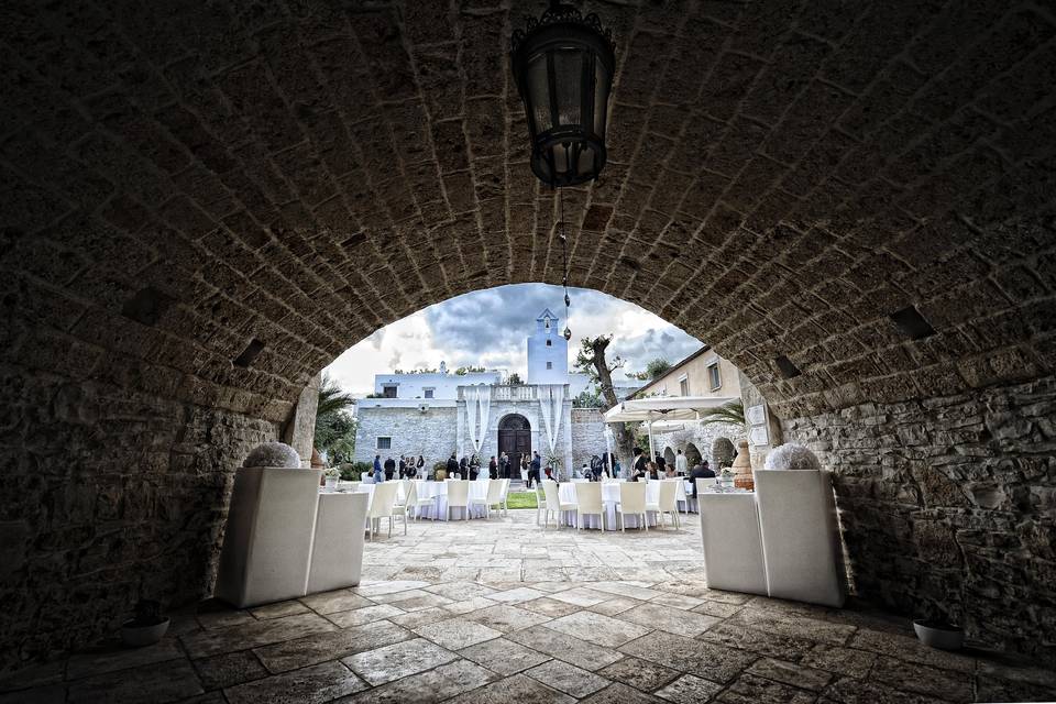 L' ingresso in masseria