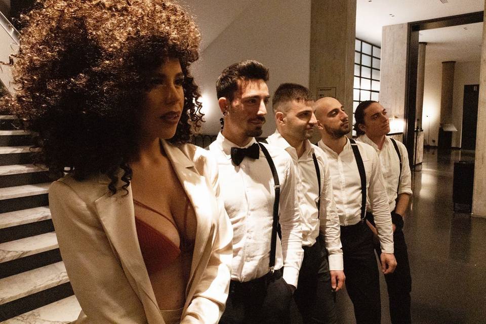 Luna Palumbo e la sua band