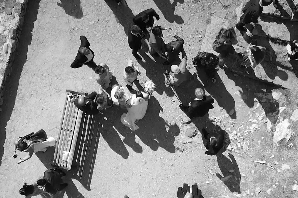 Matrimonio Portovenere drone