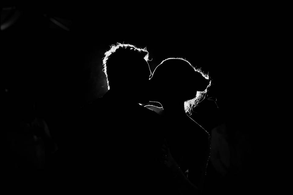 Silhouette sposi