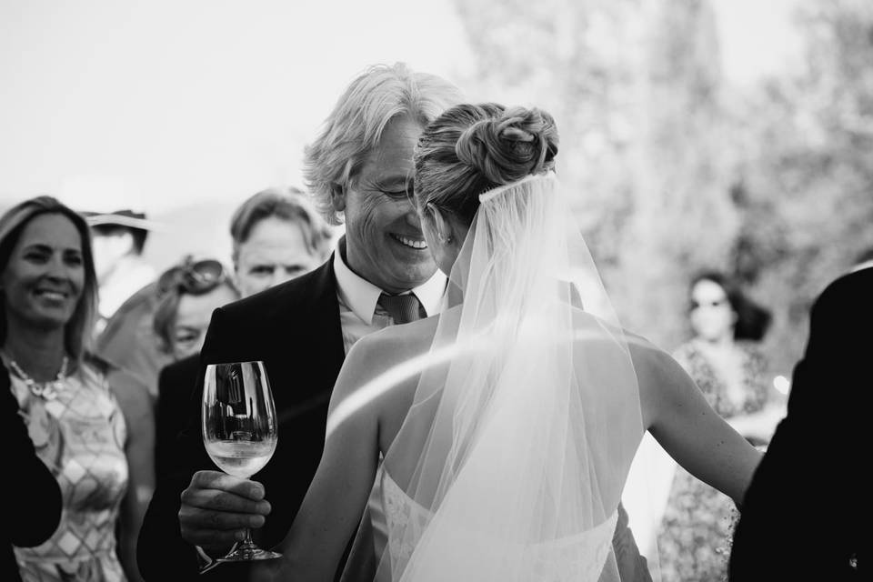 Sposa con padre